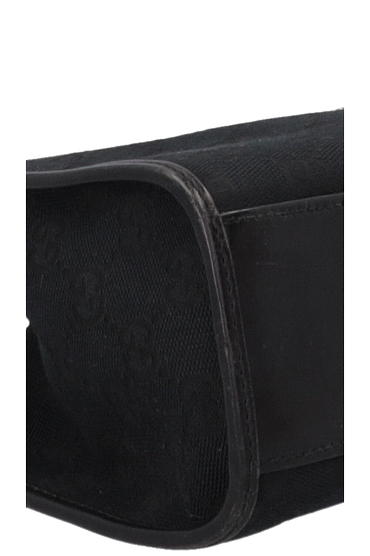 GUCCI Vintage Jackie Handbag Canvas Black