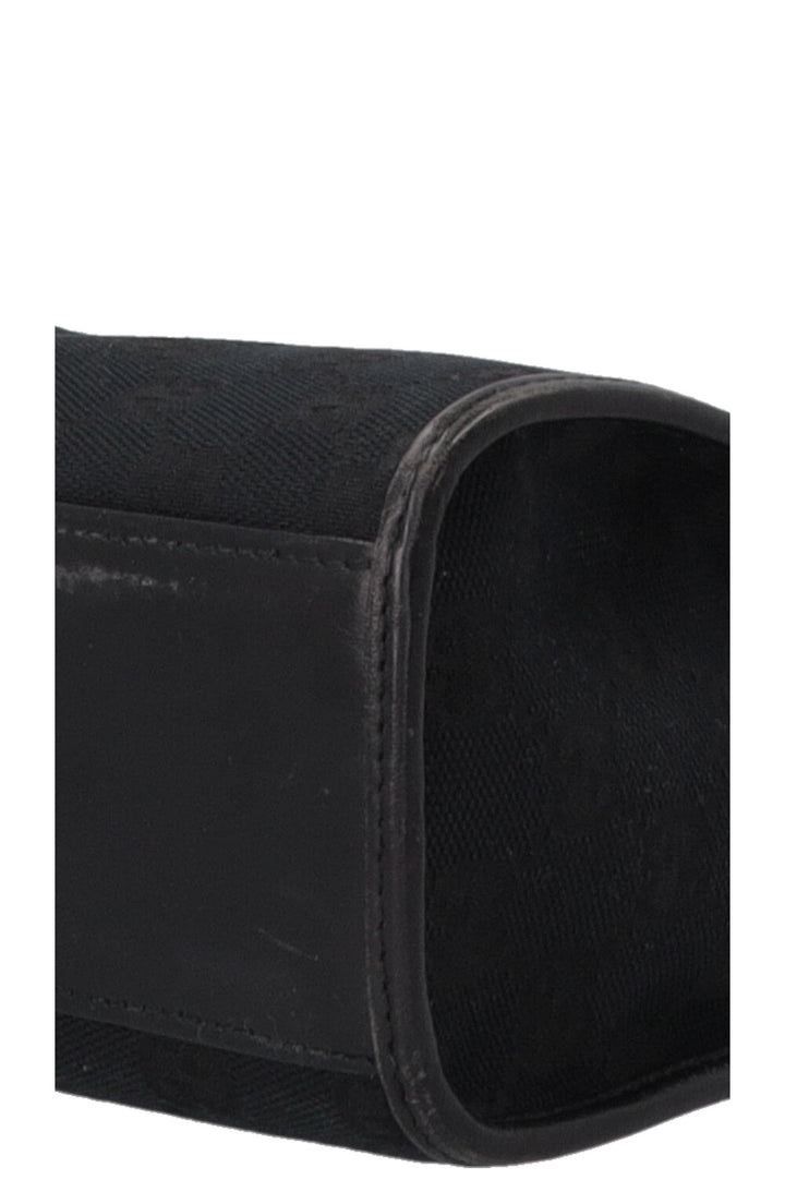 GUCCI Vintage Jackie Handbag Canvas Black