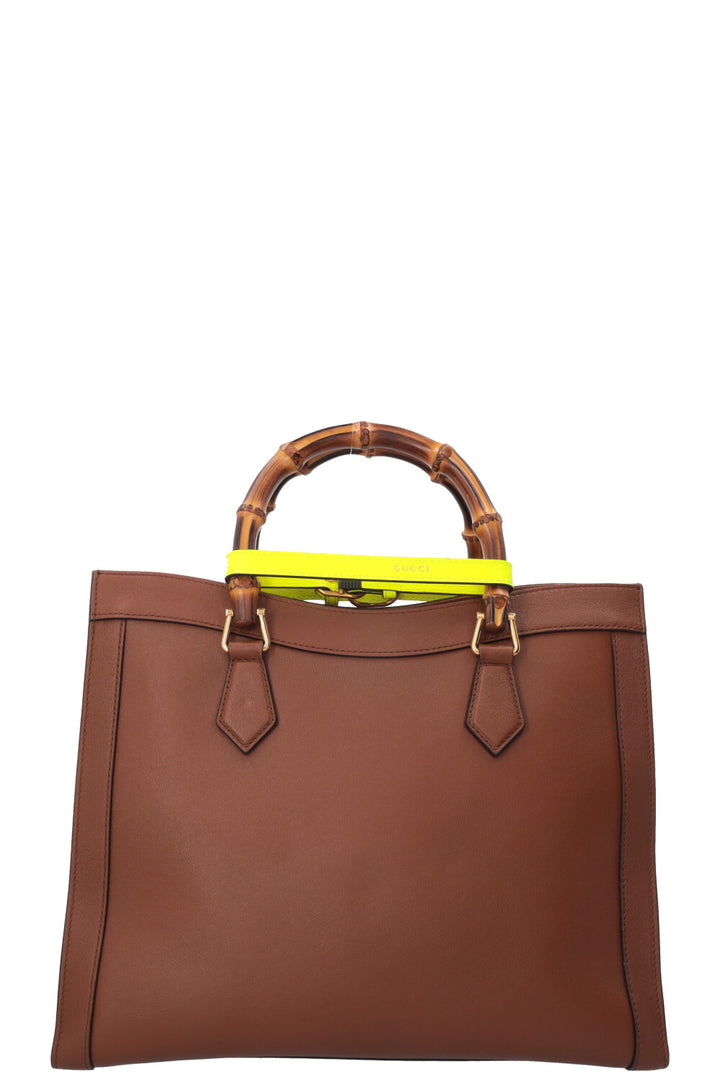 GUCCI Diana Bag Large Leather Brown