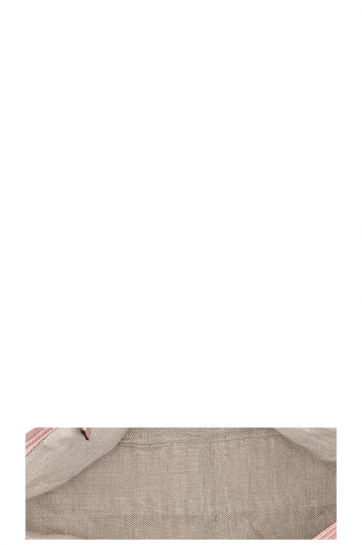 GUCCI GG Tote Canvas Leather Pink