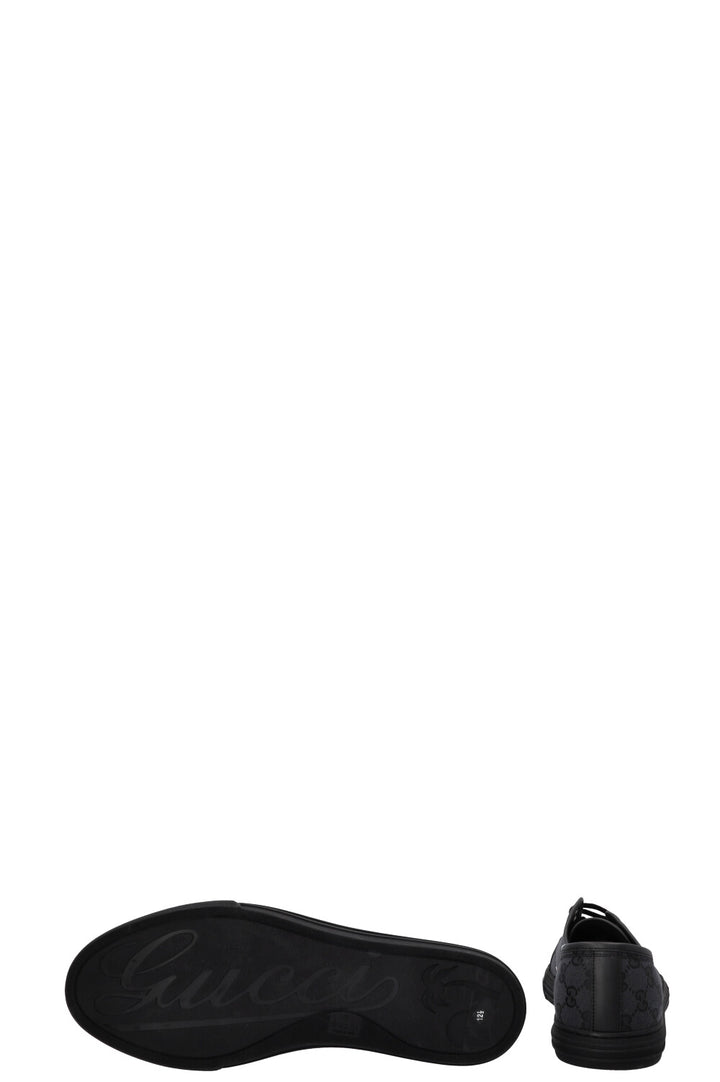 GUCCI Supreme Low Top Sneakers Canvas Black