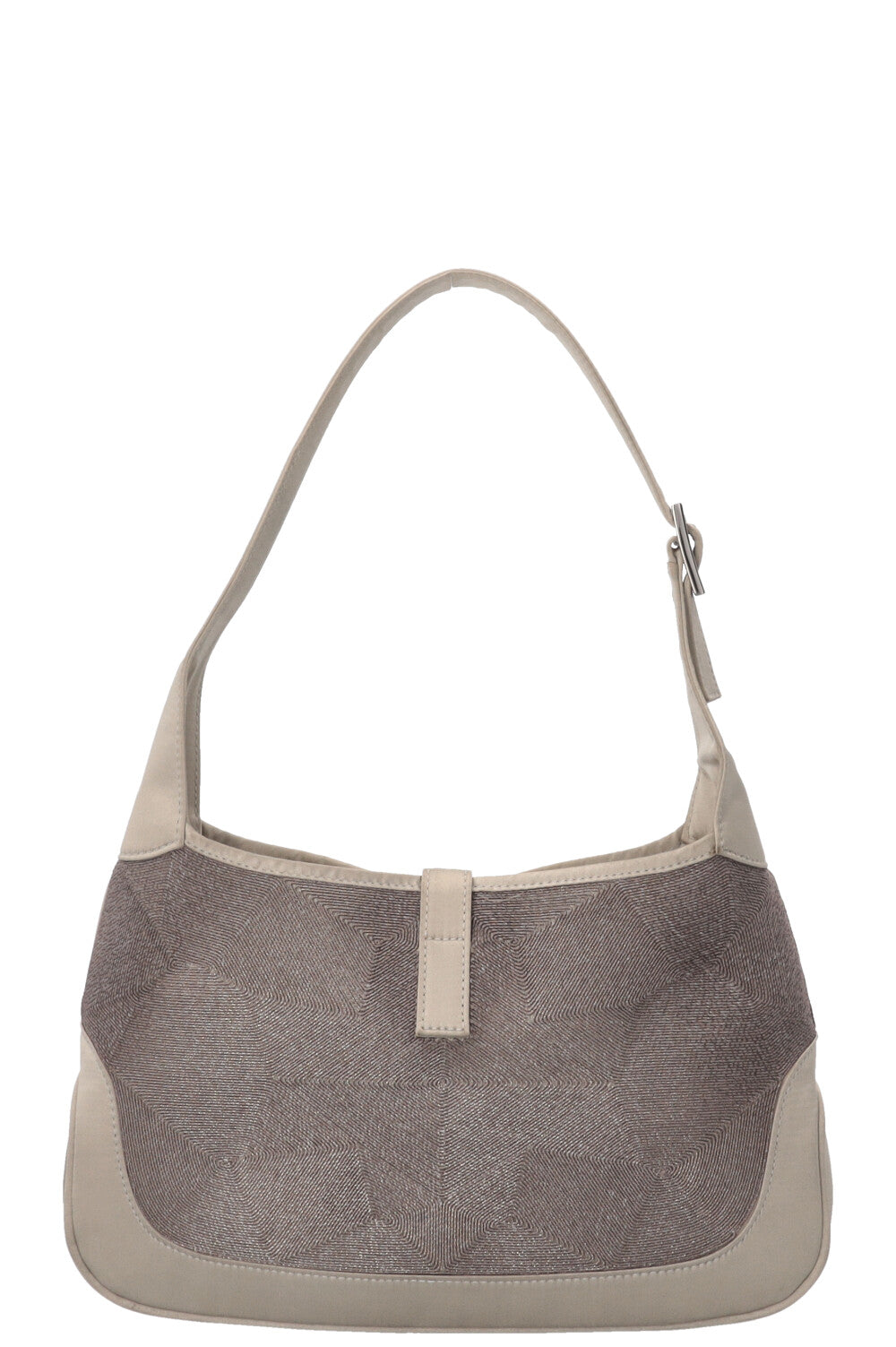 GUCCI by Tom Ford Jackie Shoulder Bag Silk Grey