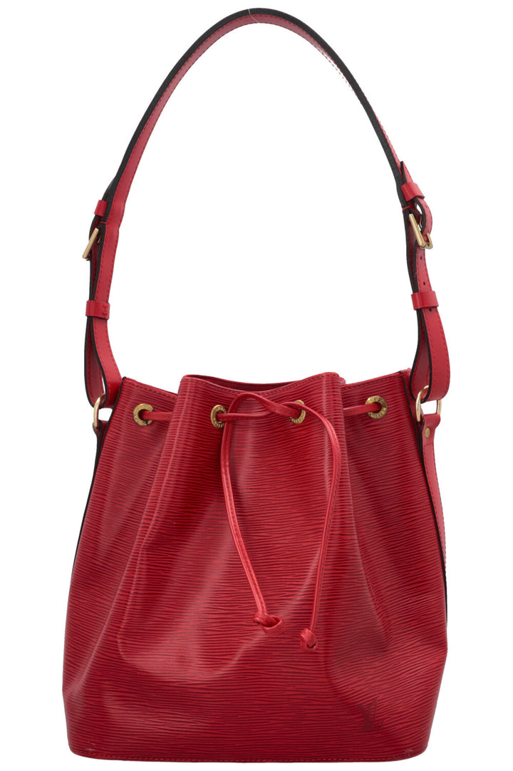 LOUIS VUITTON Petit Sac Noe Epi Rouge