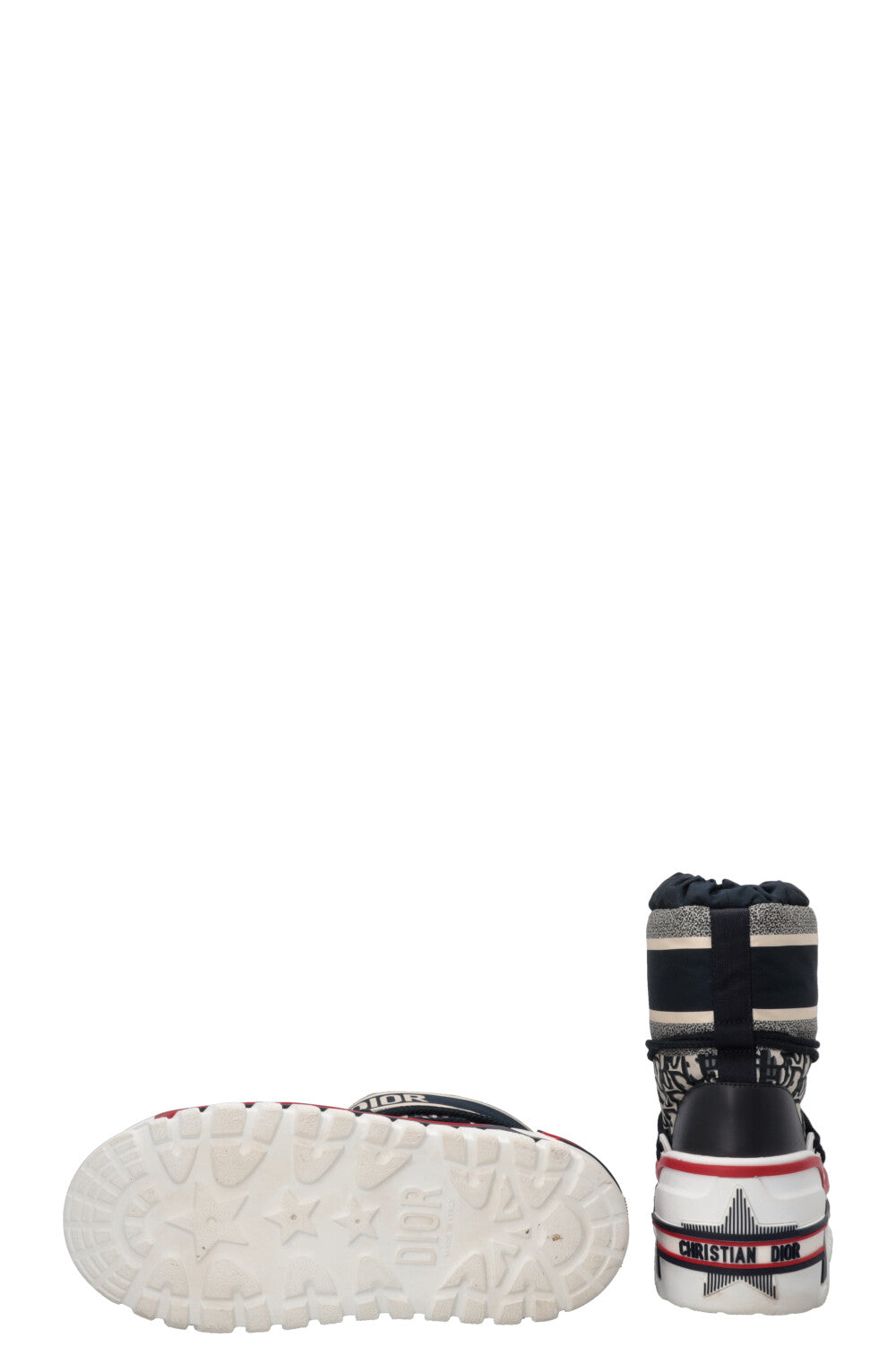 CHRISTIAN DIOR DiorAlps Apres Ski Boots Oblique White