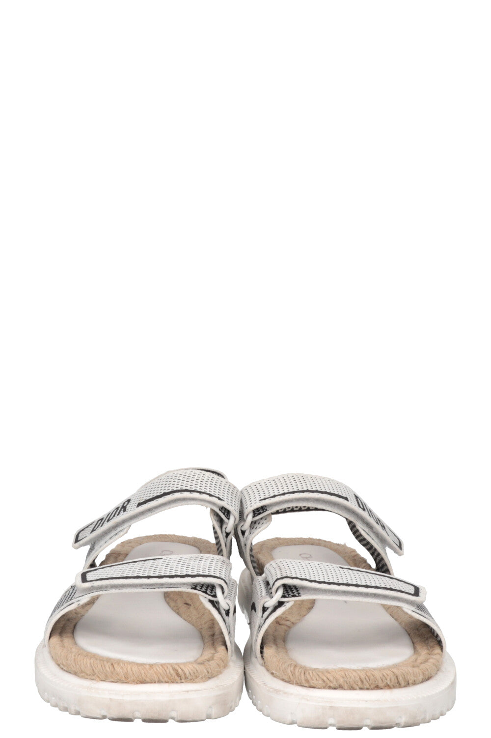 CHRISTIAN DIOR DiorAct Flats Technical Fabric White