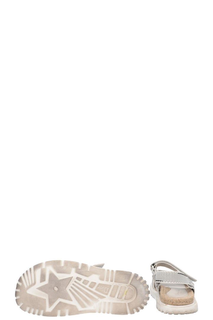 CHRISTIAN DIOR DiorAct Flats Technical Fabric White