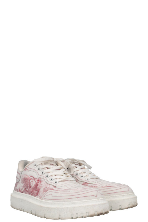 Baskets DiorAddict CHRISTIAN DIOR Blanc Rose