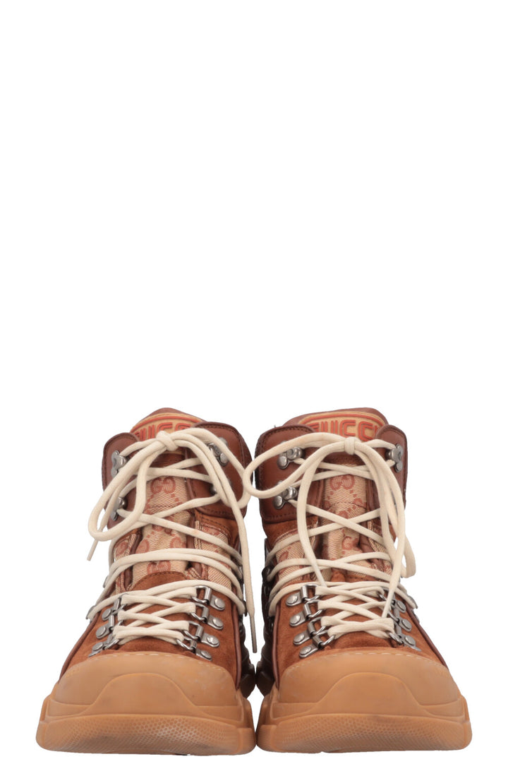 GUCCI Original Journey Hiking Boots Camel