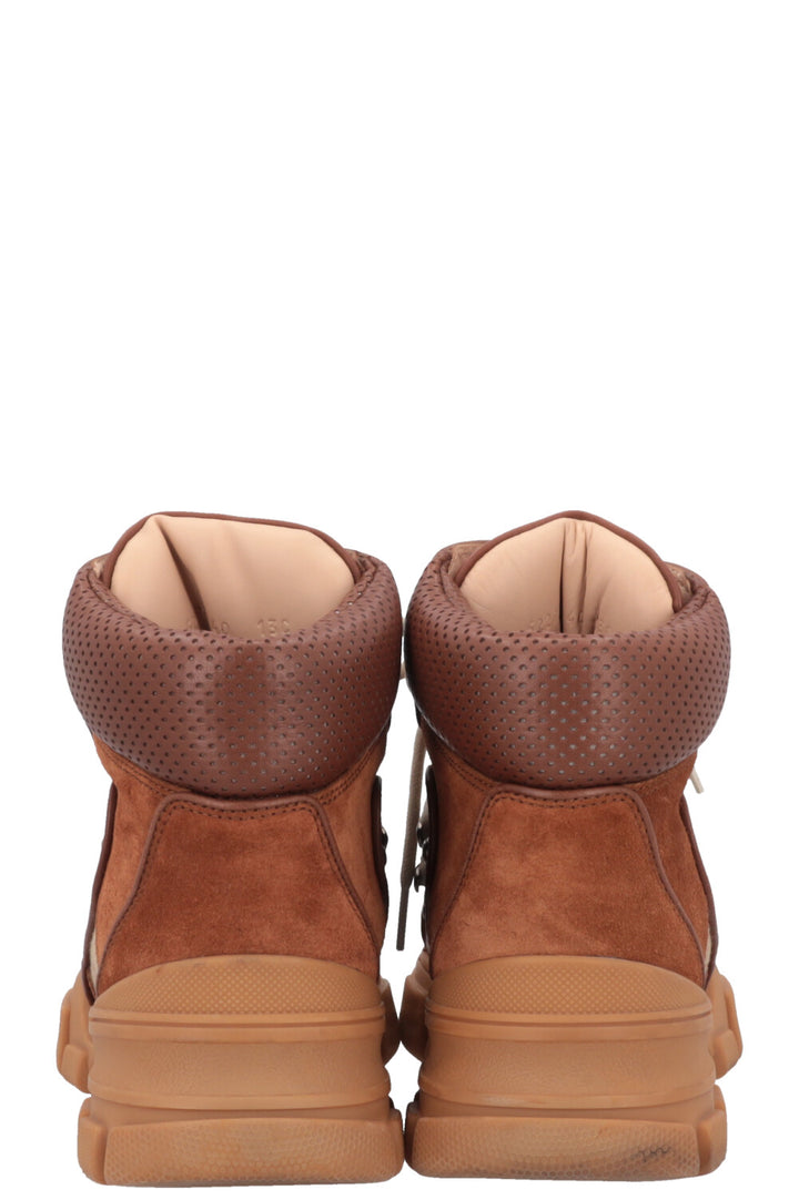 GUCCI Original Journey Hiking Boots Camel
