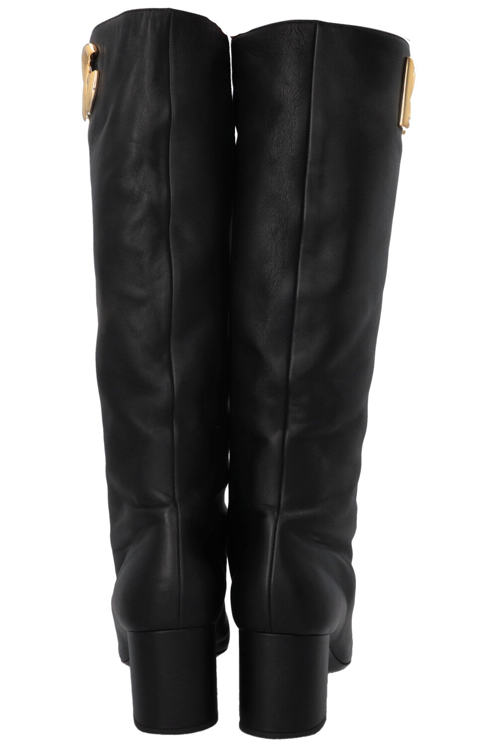 DOLCE&GABBANA Logo Boots Black