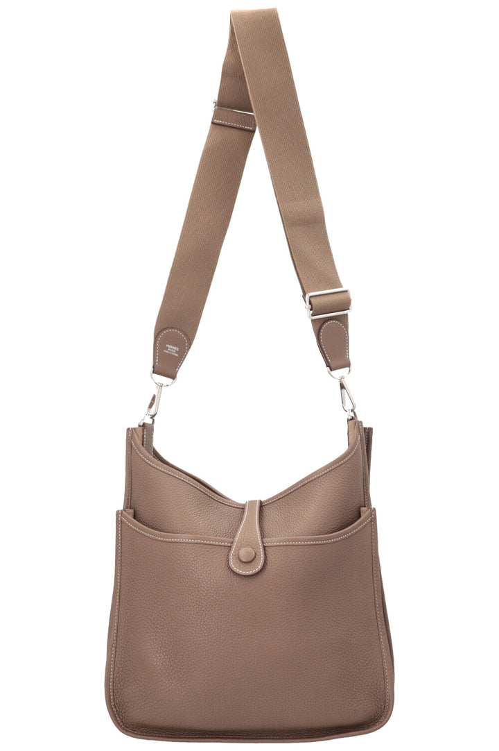 HERMES Evelyne III PM Clemence Etoupe