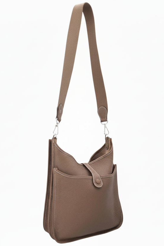 HERMES Evelyne III PM Clemence Etoupe
