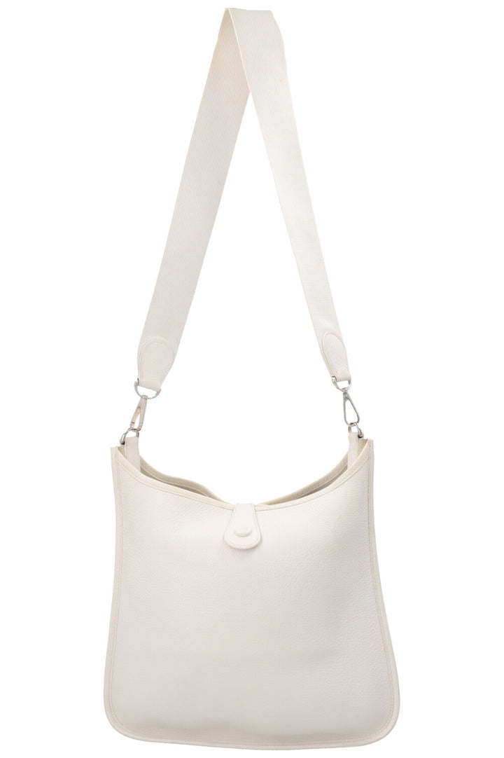 HERMÈS Evelyne PM Clemence Blanc