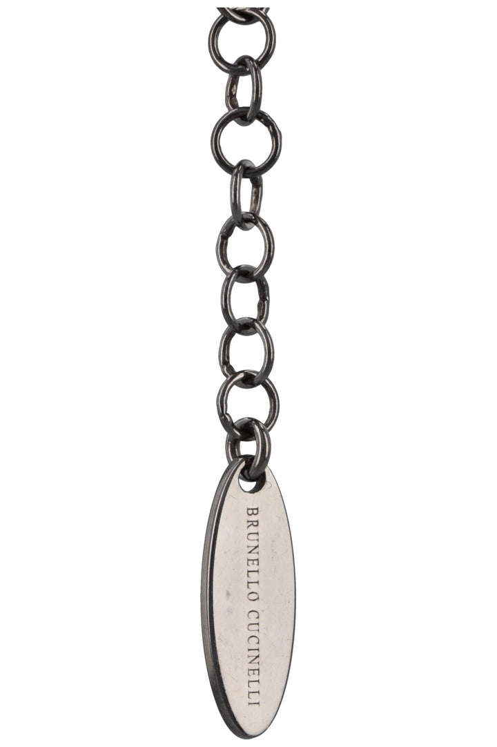 BRUNELLO CUCINELLI Monili Knot Necklace Silver