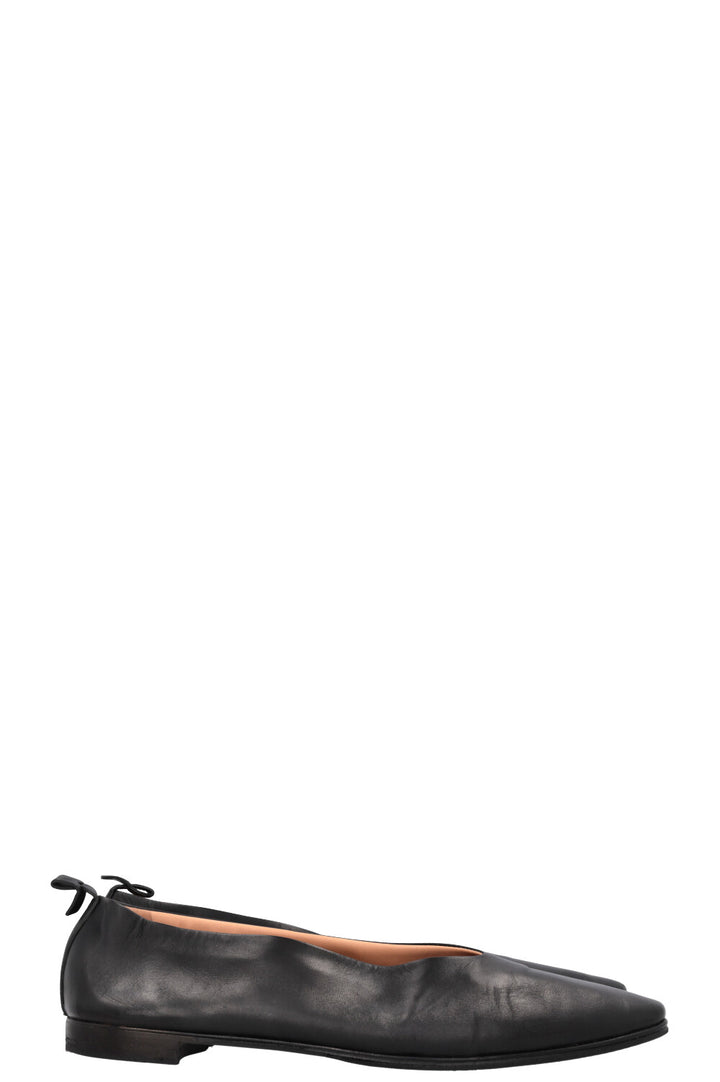 BOTTEGA VENETA Ballet Flats Leather Black