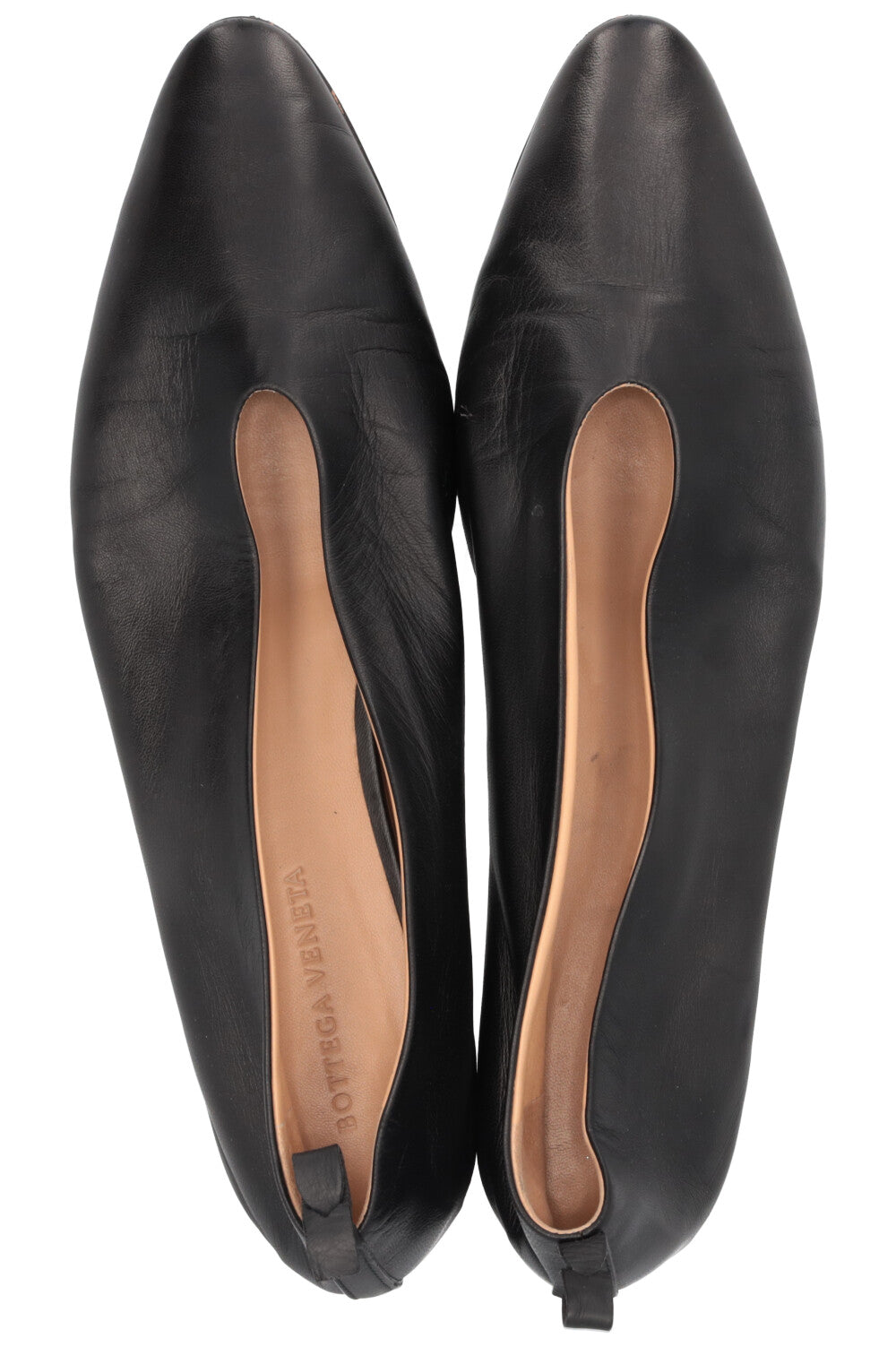 BOTTEGA VENETA Ballet Flats Leather Black