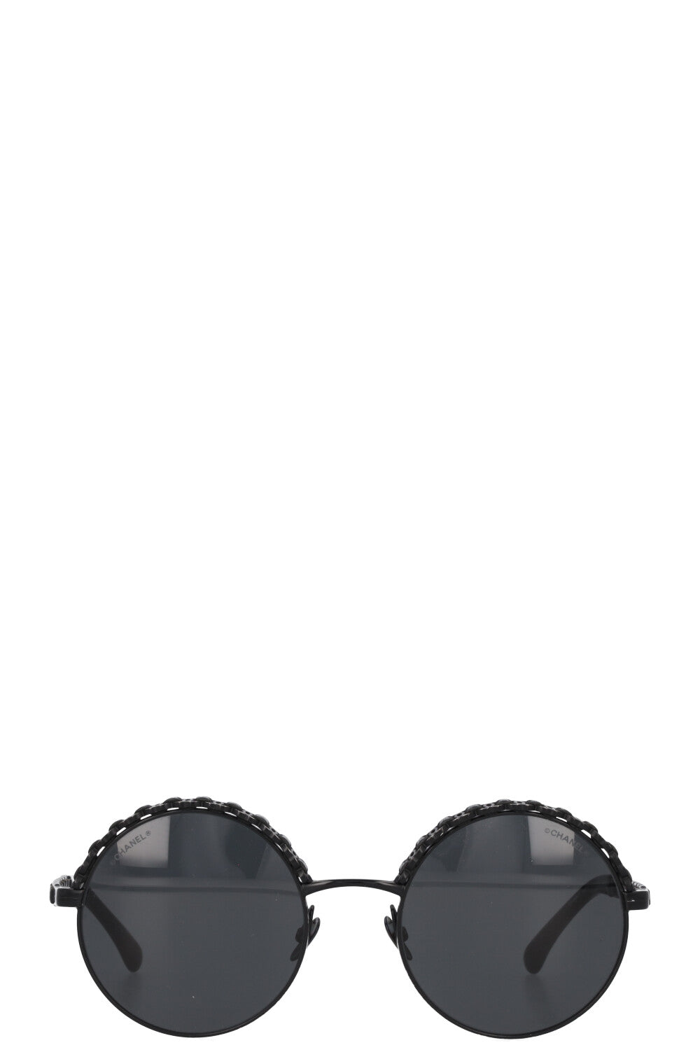 CHANEL CC 4265 Sunglasses Round Black
