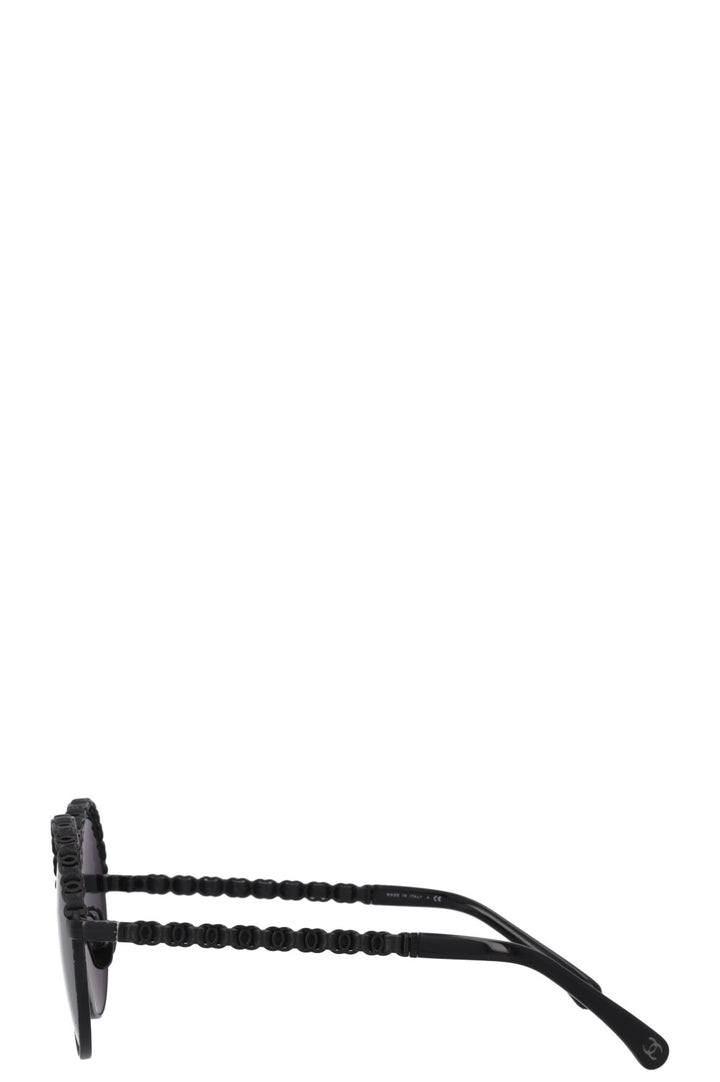 CHANEL CC 4265 Sunglasses Round Black