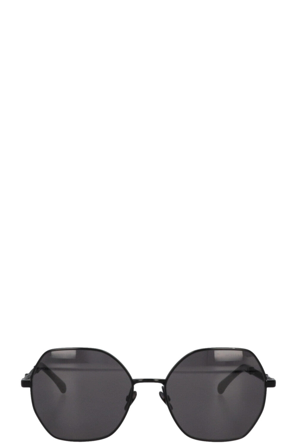 CHANEL 4281-QH Rectangular Sunglasses Black