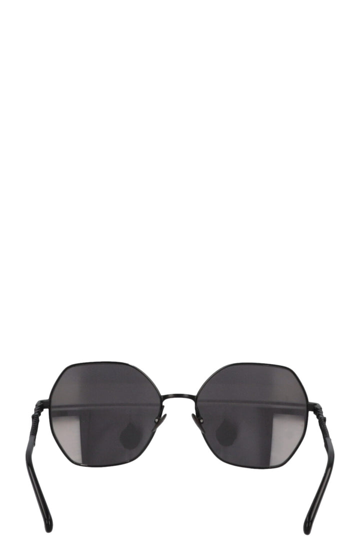 CHANEL 4281-QH Rectangular Sunglasses Black