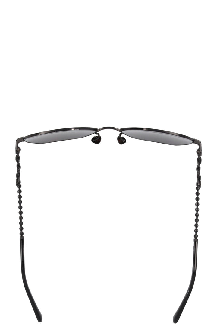 CHANEL 4281-QH Rectangular Sunglasses Black