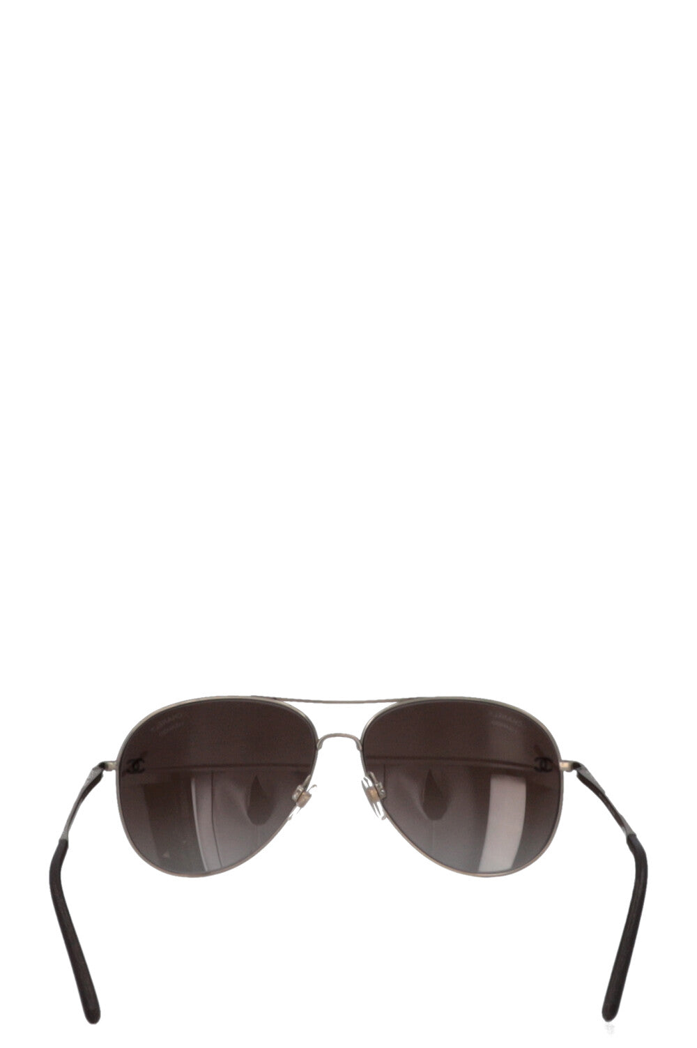 CHANEL 4189-TQ Pilot Sunglasses Champagner Gold