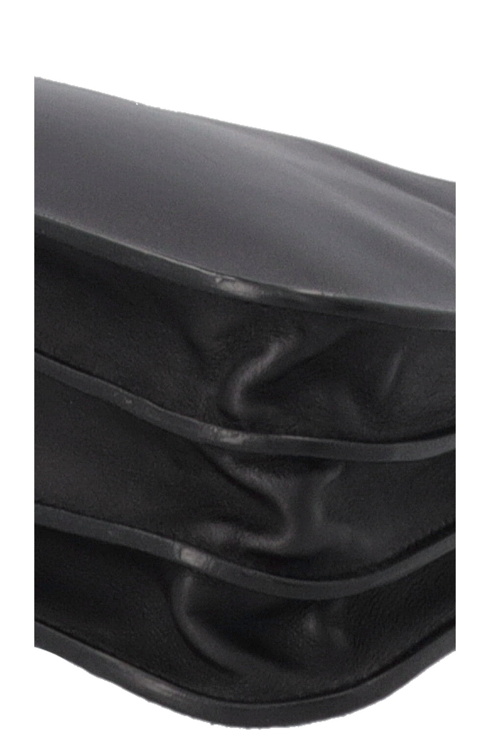 LORO PIANA Milky Way Stitch Crossbody Bag Suede Navy