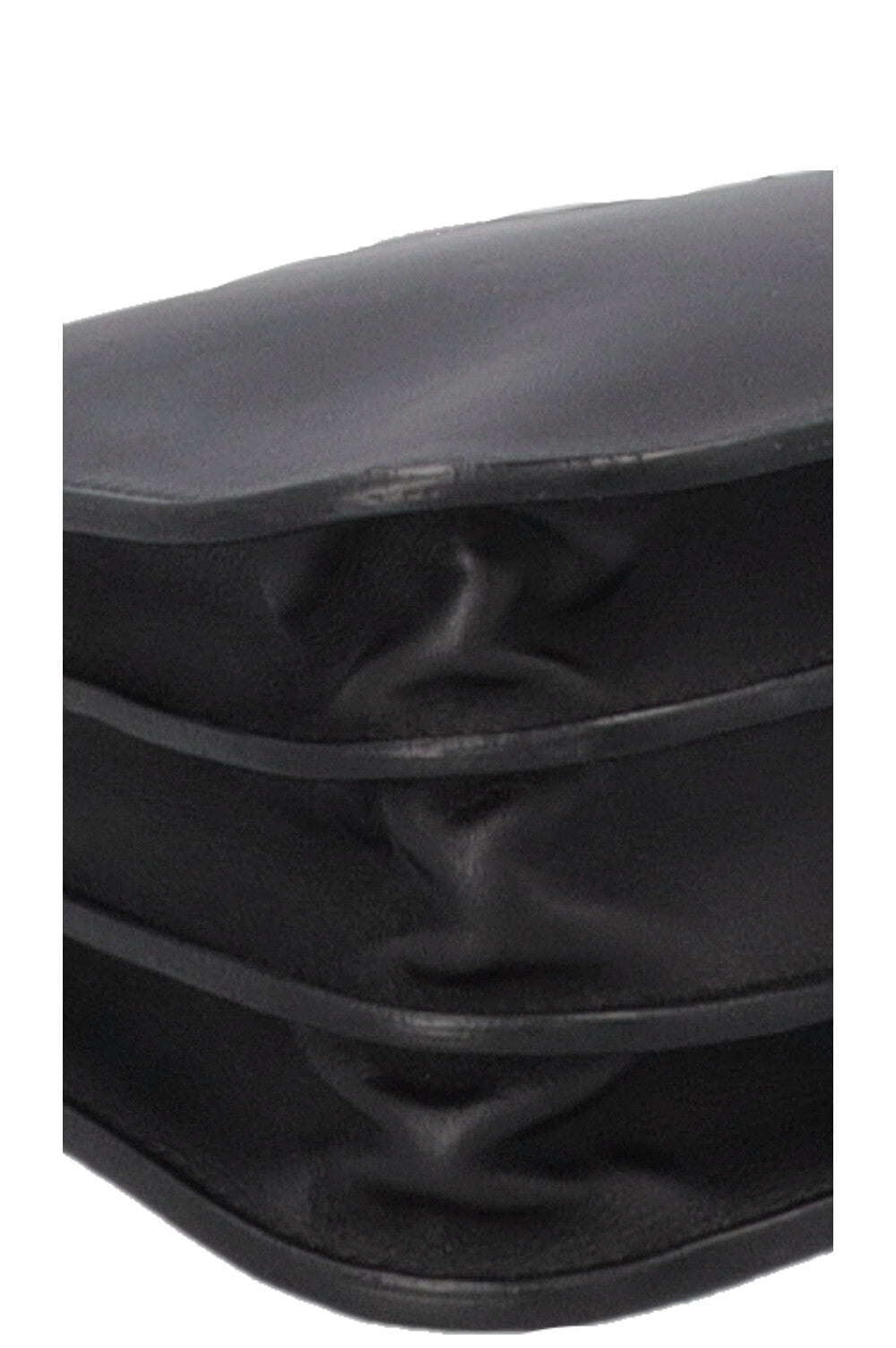 LORO PIANA Milky Way Stitch Crossbody Bag Suede Navy