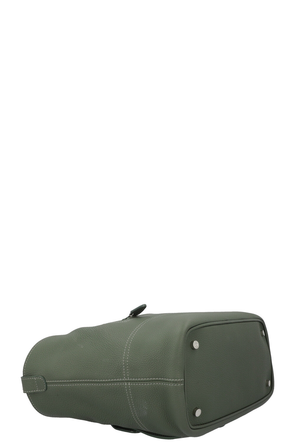 LORO PIANA Globe Bag Leather Green