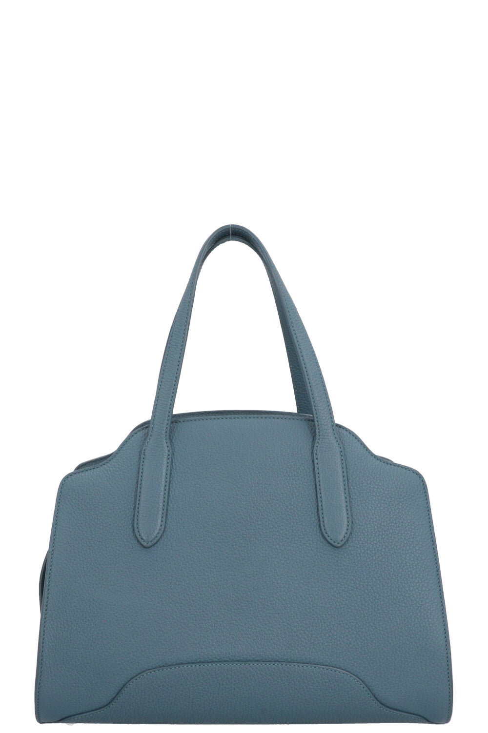 LORO PIANA Sac Sesia Moyen Cuir Pétrole