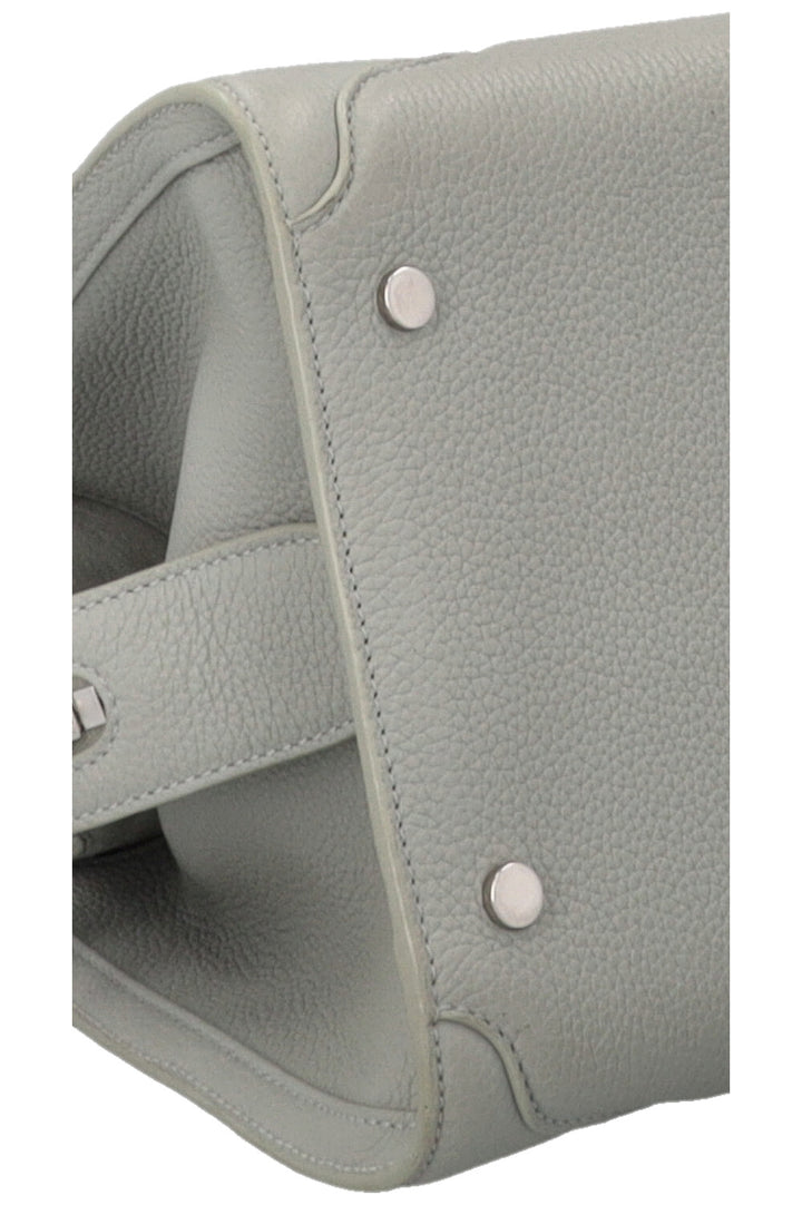 LORO PIANA Medium Sesia Hand Bag Sage