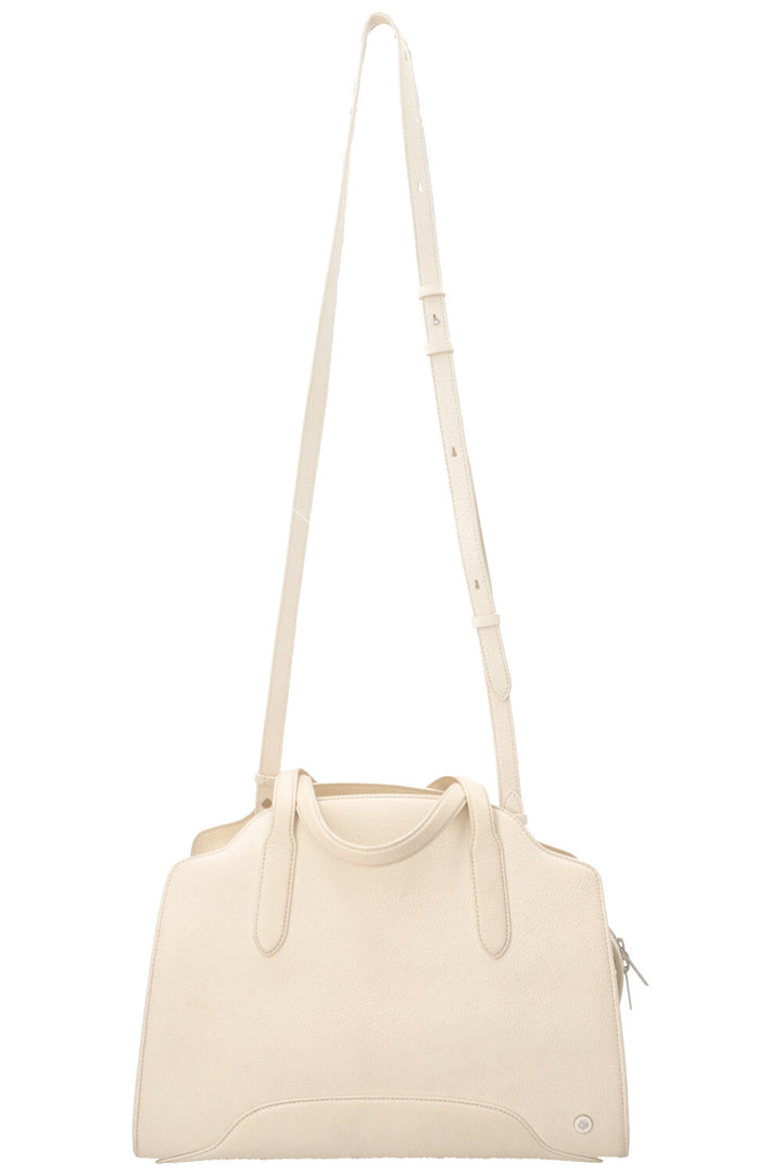 LORO PIANA Medium Sesia Hand Bag Off-White