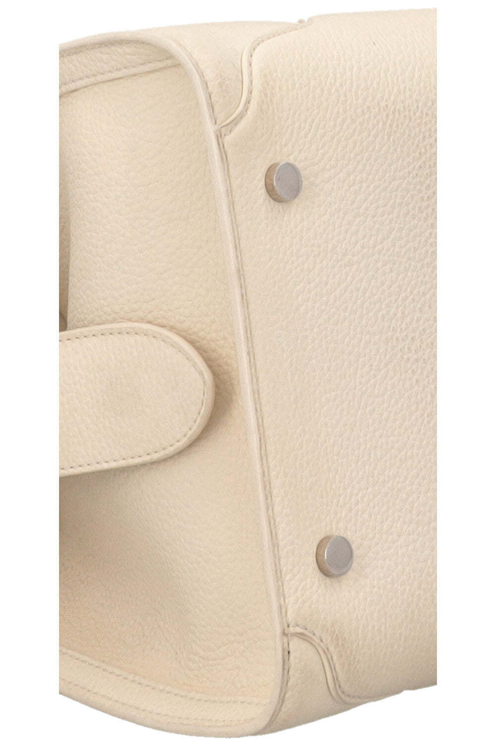 LORO PIANA Medium Sesia Hand Bag Off-White
