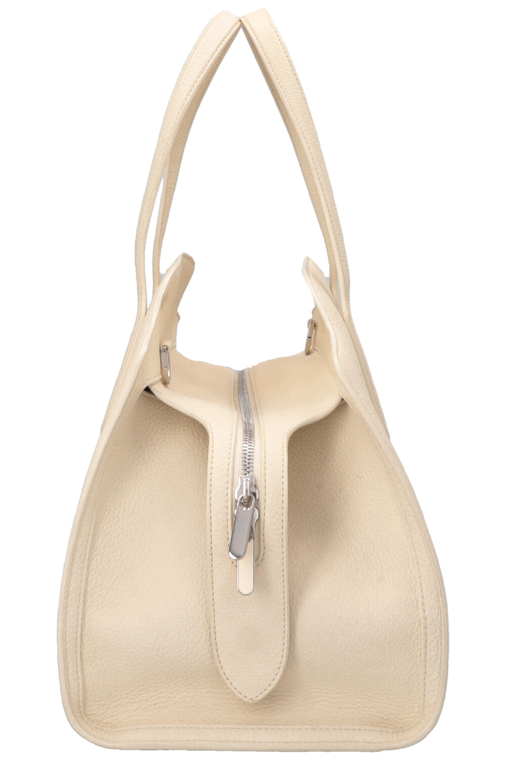 LORO PIANA Medium Sesia Hand Bag Off-White