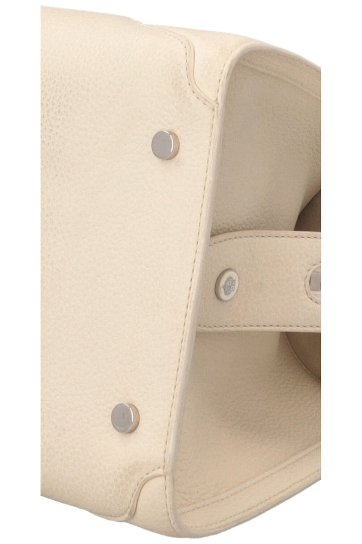 LORO PIANA Medium Sesia Hand Bag Off-White