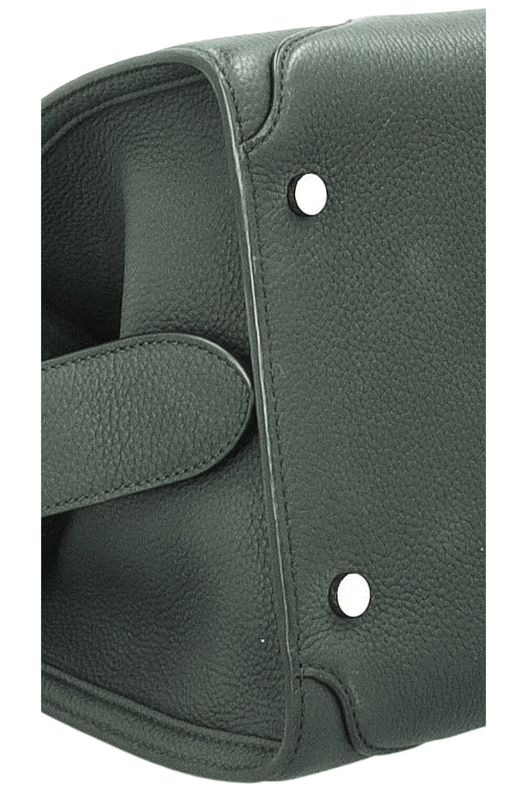 LORO PIANA Medium Sesia Hand Bag Moss Green