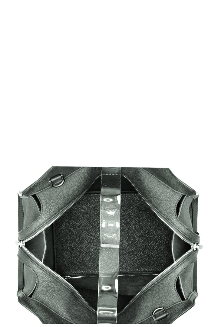 LORO PIANA Medium Sesia Hand Bag Moss Green