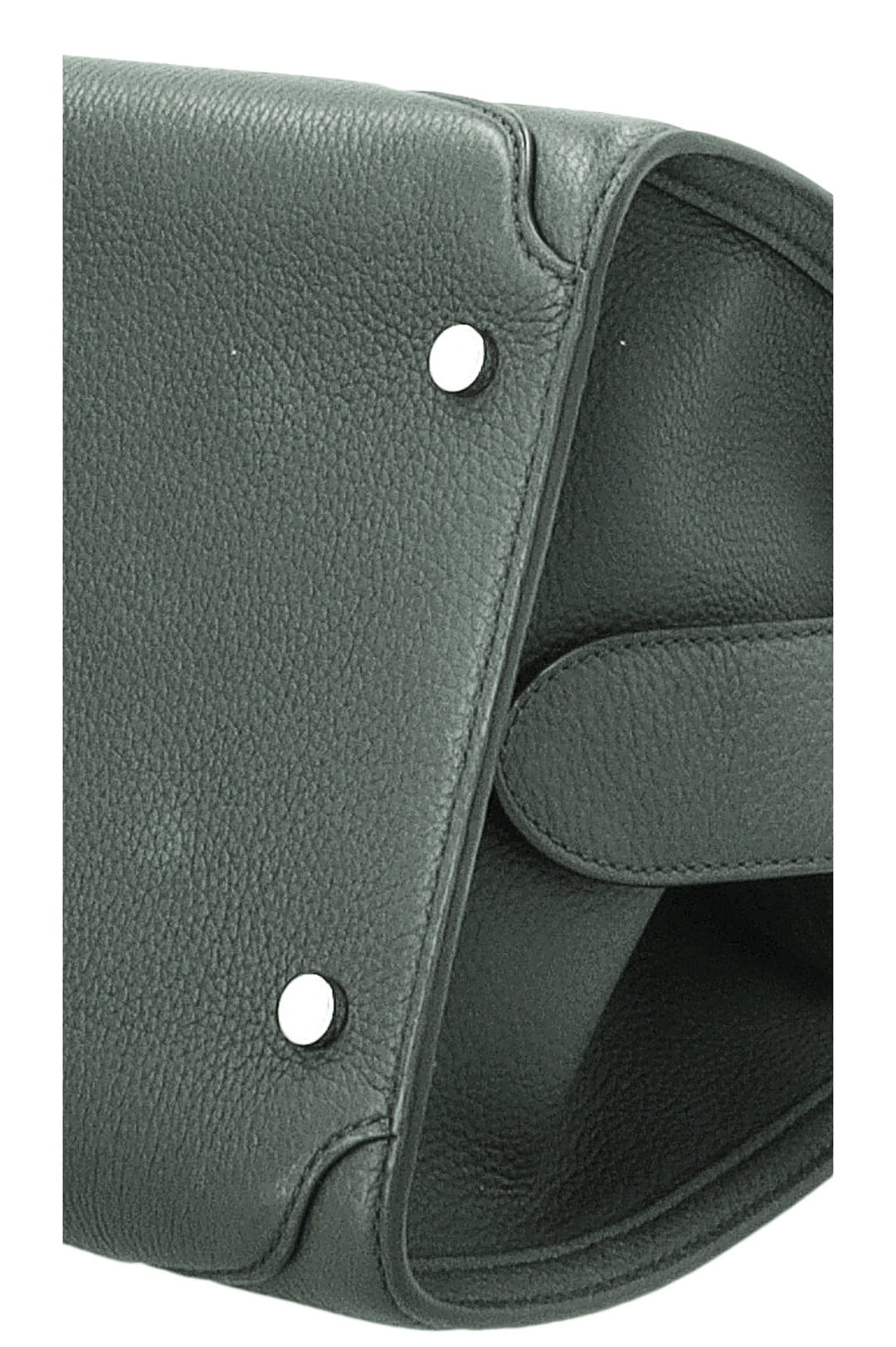 LORO PIANA Medium Sesia Hand Bag Moss Green