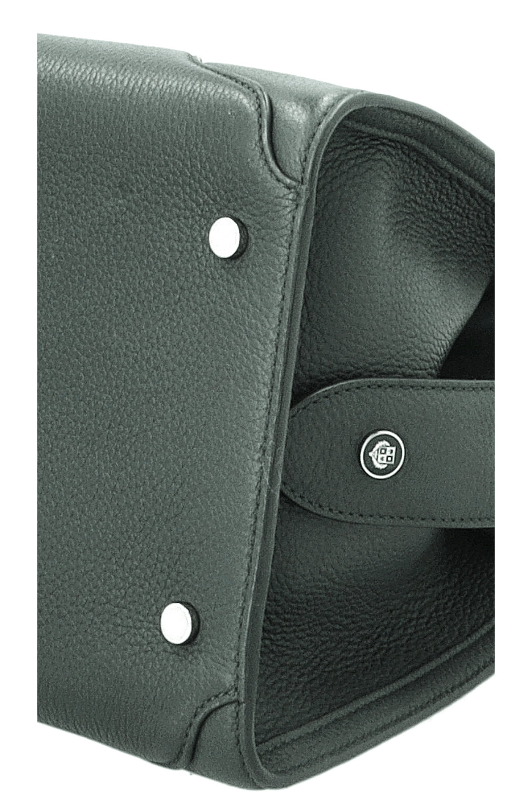 LORO PIANA Medium Sesia Hand Bag Moss Green