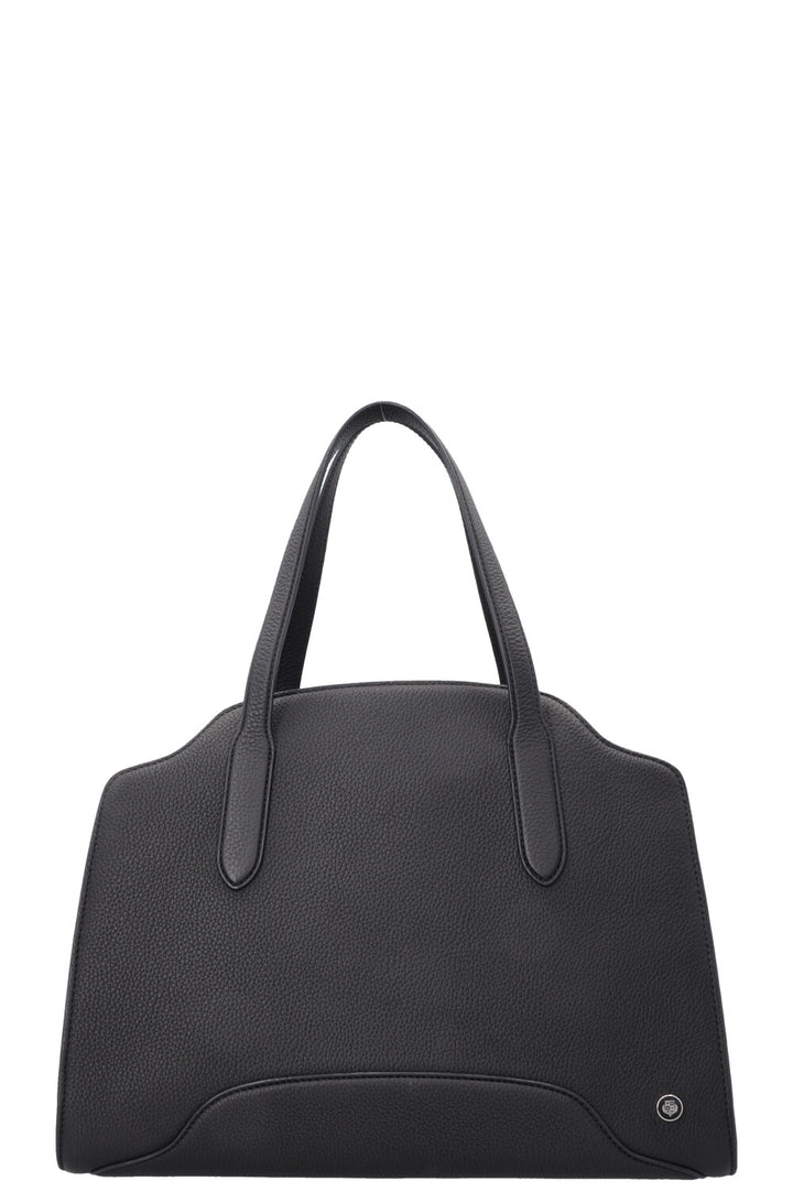 LORO PIANA Medium Sesia Hand Bag Navy