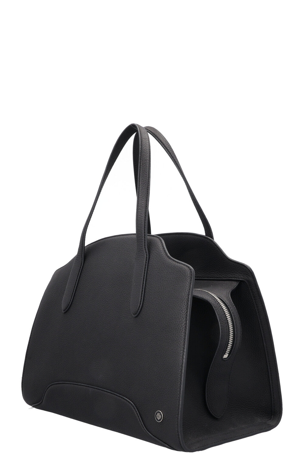 LORO PIANA Medium Sesia Hand Bag Navy