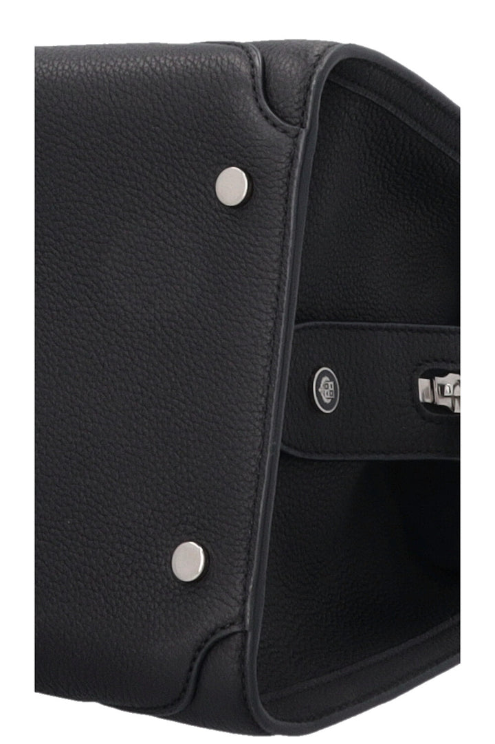 LORO PIANA Medium Sesia Hand Bag Navy