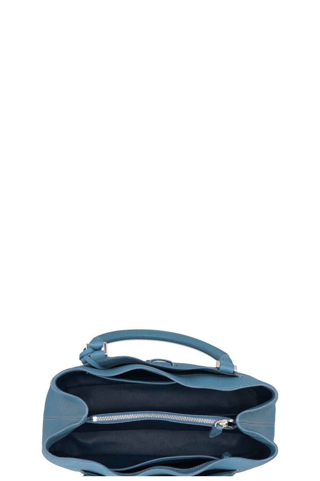 LORO PIANA Bellevue Bag Leather Blue