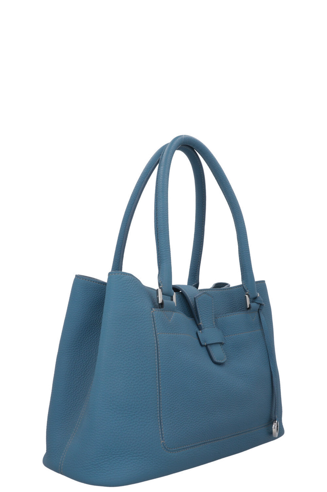 LORO PIANA Bellevue Bag Leather Blue