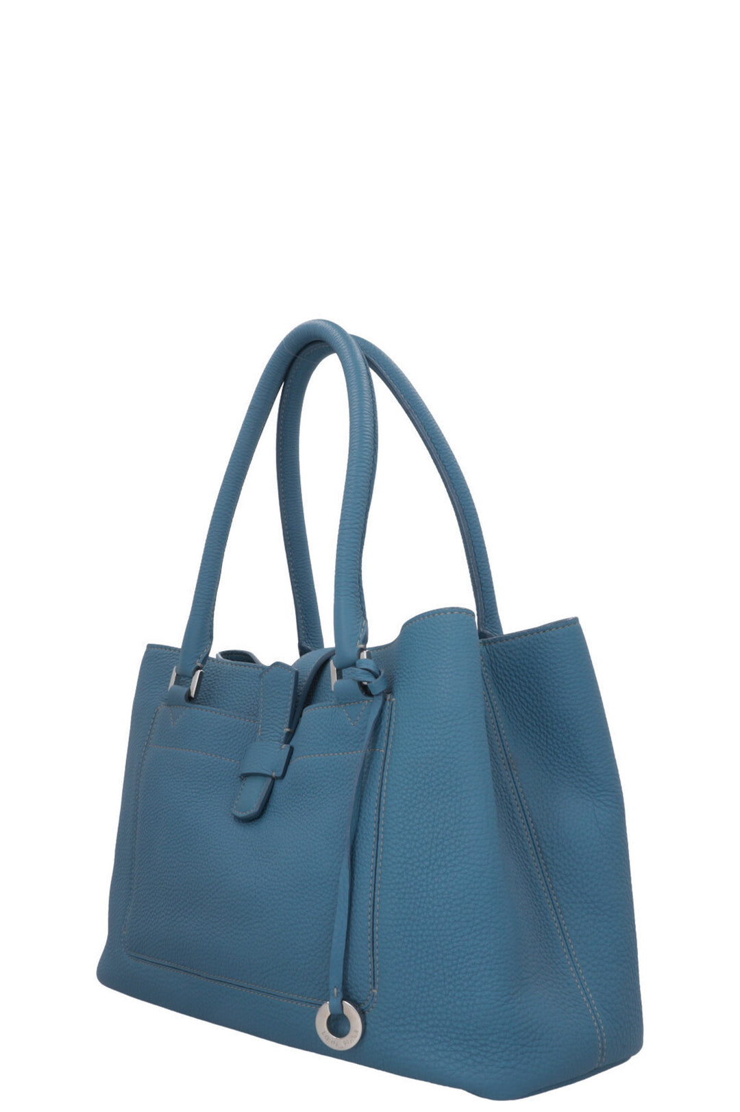 LORO PIANA Bellevue Bag Leather Blue