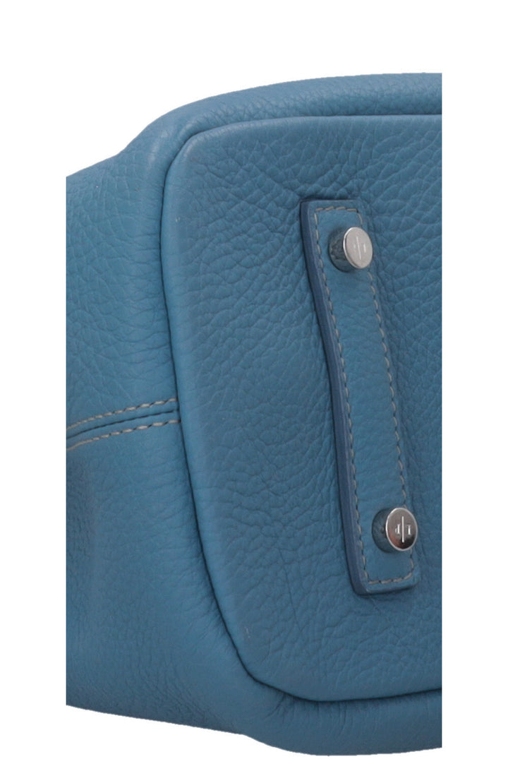 LORO PIANA Bellevue Bag Leather Blue