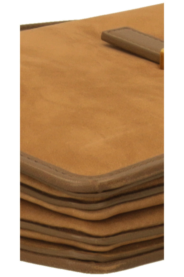 LORO PIANA Long Lock In Bag Camel