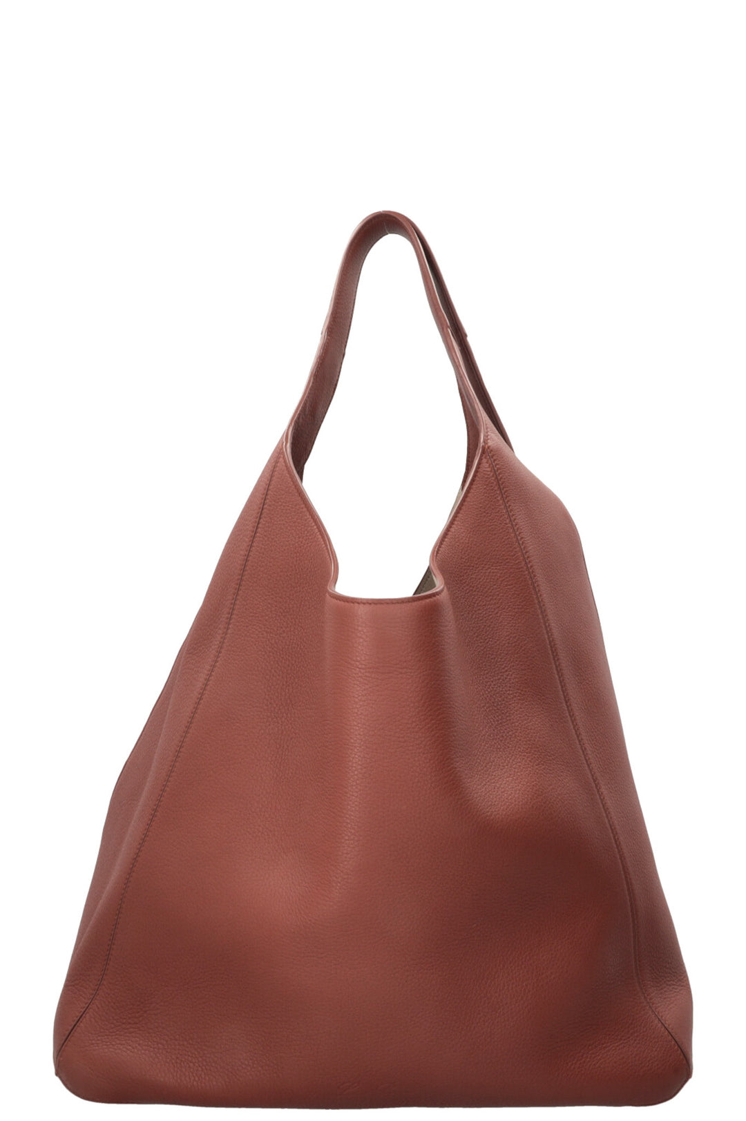LORO PIANA Extra Large Hobo Bag Burgundy