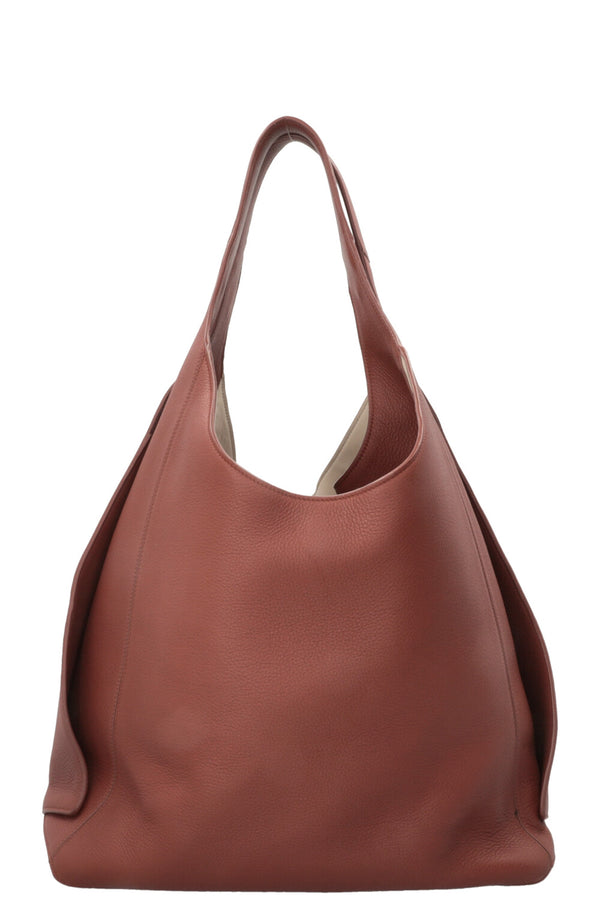 LORO PIANA Extra Large Hobo Bag Burgundy