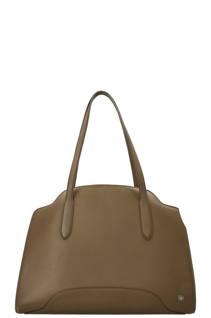 LORO PIANA Large Sesia Tote Bag Olive Green